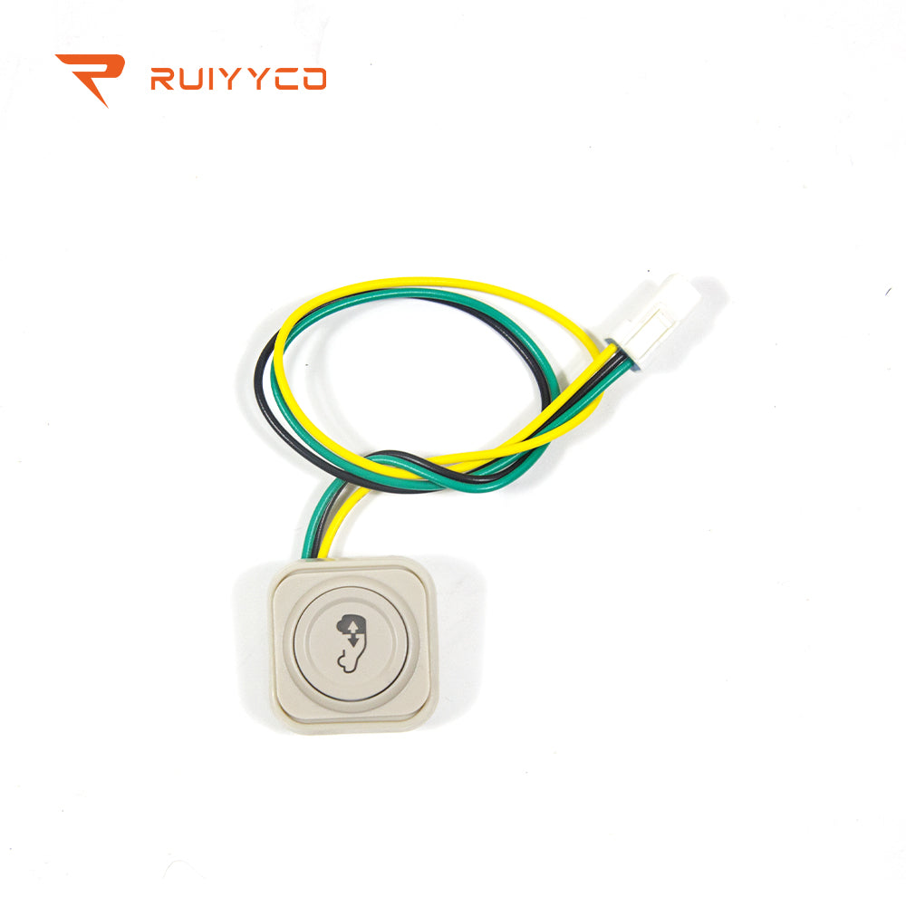 Universal Right Front Cabin Door Control Switch — 21cm Wire & 3P Female Connector(QK01A200)