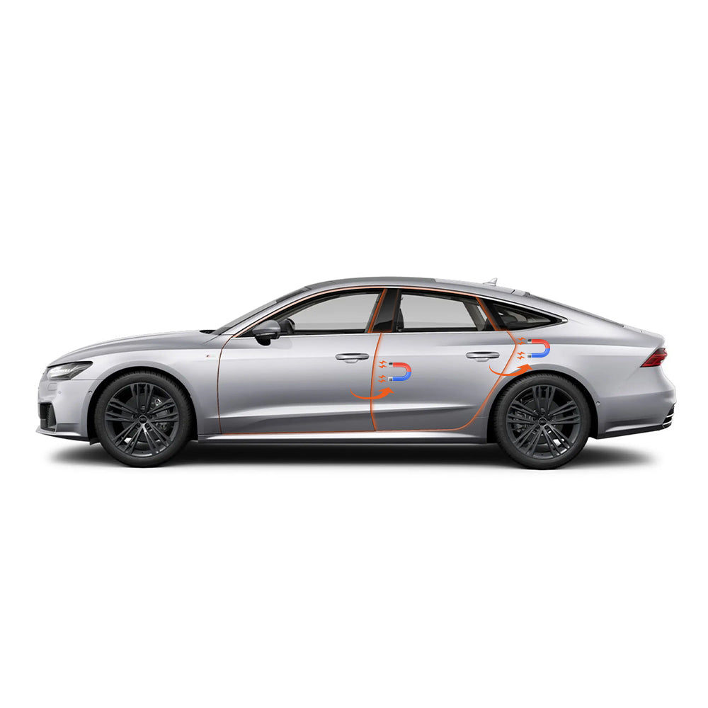 Frameless soft close door mechanism upgrade for Audi A7 Sportback.1