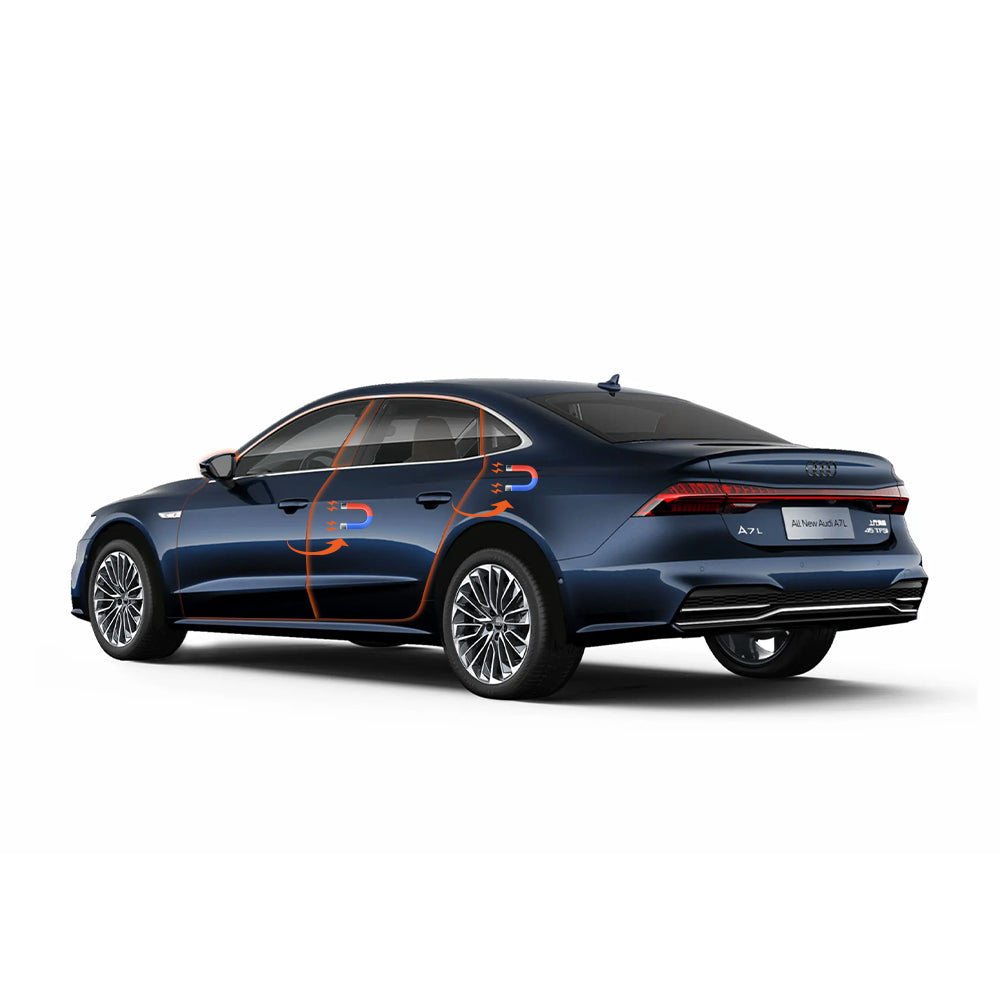 Automatic electric suction door lock specifically designed for Audi A7L Sedan. 1