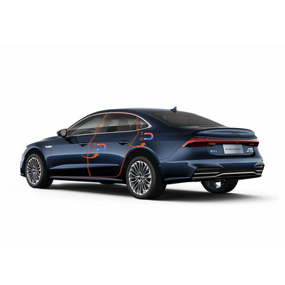 Automatic electric suction door lock specifically designed for Audi A7L Sedan. 1