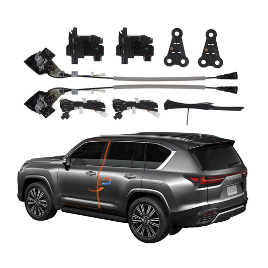 Main view: Heavy-duty electric soft close door latch for Lexus LX570 (J200) & LX600 (J310) SUV.1