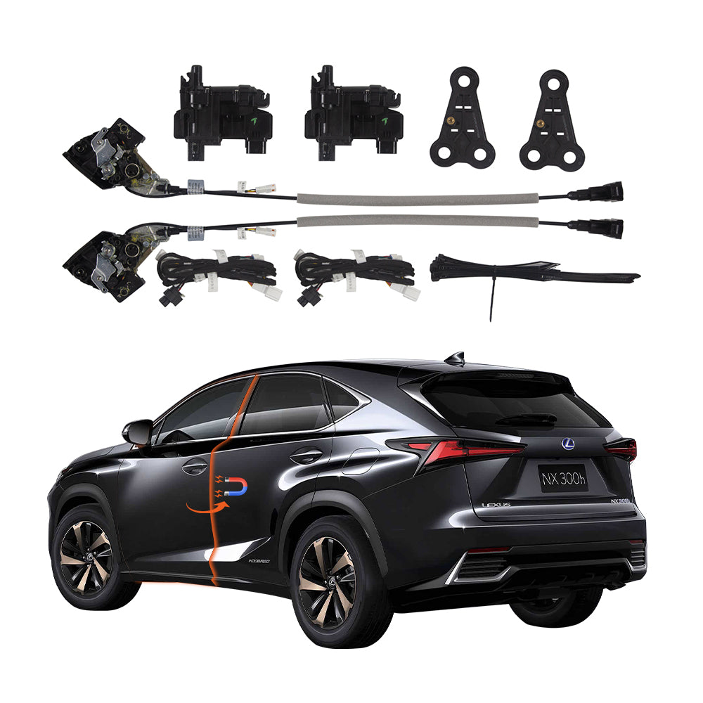 Main view: Lexus NX Series (NX200t/300/350h/450h+) electric suction door retrofit kit.1