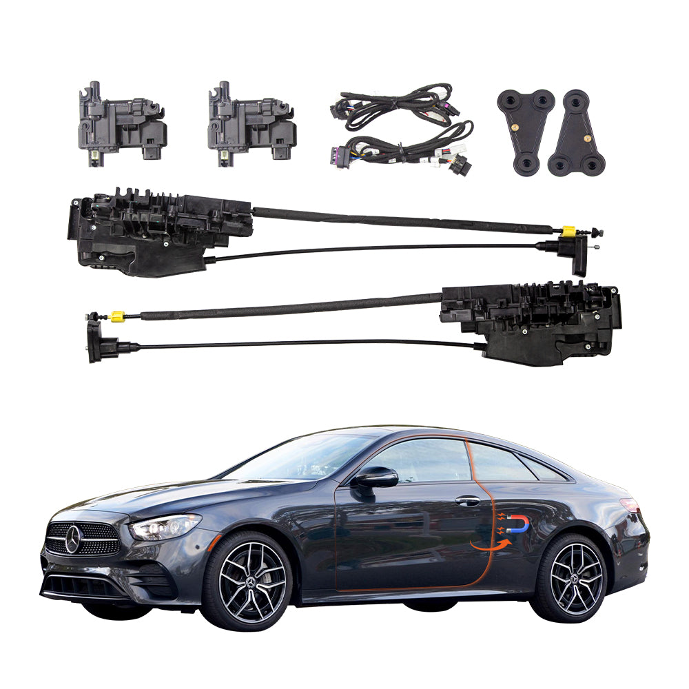 Main view: Mercedes-Benz E450 Coupe (C238) electric soft close door retrofit kit (Frameless).1