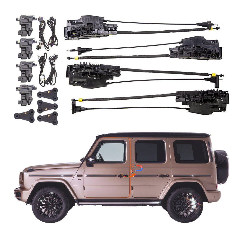 Heavy-duty electric soft close door lock retrofit for Mercedes-Benz G-Class G-Wagon W464 (2019+).1