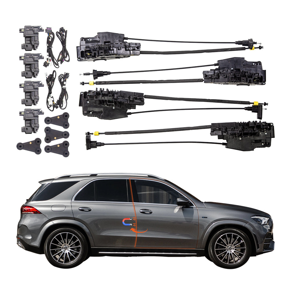 Main view: Mercedes-Benz GLE (W167) SUV electric soft close door retrofit kit.1