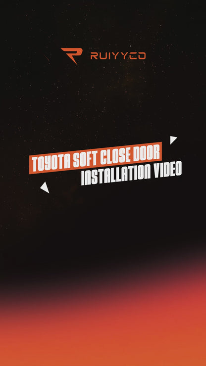 Electric Soft Close Door System for Toyota Sienna (2021+ Gen 4 / XL40) - Automatic Suction Retrofit Kit