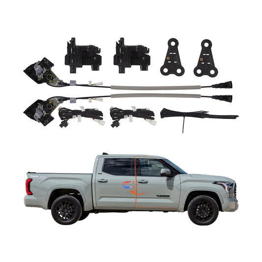 Main view: Toyota Tundra / Sequoia (XK70/XK80) heavy-duty electric soft close door retrofit kit.1