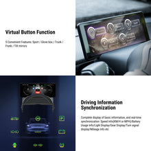 将图片加载到图库查看器，Ruiyyco6.2&#39;&#39; Dashboard Screen Display for Tesla Model 3 Highland / Model Y